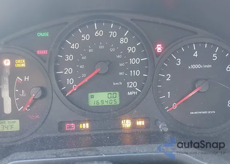 2006 Subaru Impreza 2.5I z USA, uszkodzony, nr VIN JF1GD67646H507449